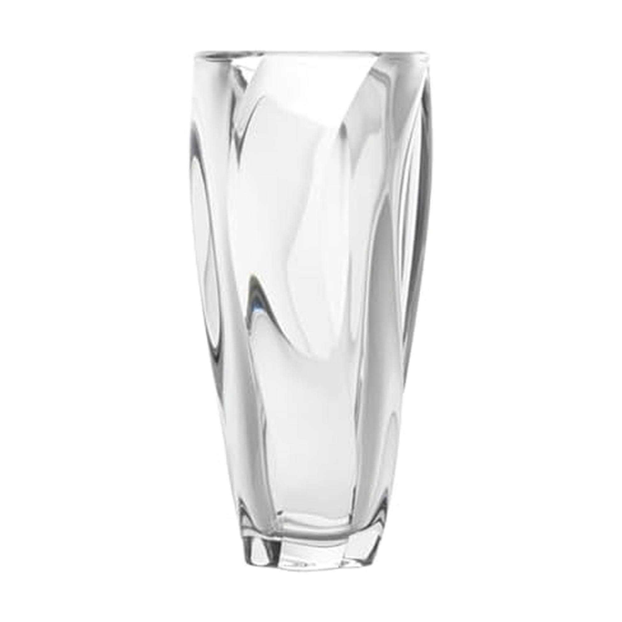 Mikiasa Cassia Crystal Glass Vase, 12 Inch