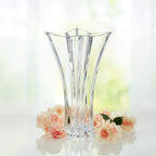 Mikiasa Florale Crystal Vase, 14"