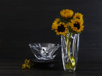 Mikiasa Cassia Crystal Glass Vase, 12 Inch
