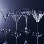 Mikiasa Cheers 10-Ounce Martini Glasses, Set of 4,
