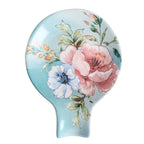 Mikiasa Bico Lemon Dreams Ceramic Spoon Rest for Stove Top, Kitchen Holder