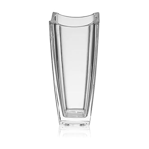 Mikiasa Baron Crystal Vase, 11.75 Inch