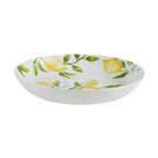 Mikiasa Lemons Bone China Lightweight Chip Resistant Set Of 4 Pasta Bowls, 8.5 Inch