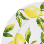 Mikiasa Lemons Bone China Lightweight Chip Resistant Set Of 4 Pasta Bowls, 8.5 Inch