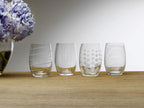 Mikiasa Cheers Stemless Wine Glasses, Set of 4, 17-Ounce