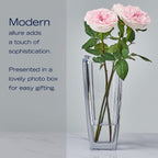 Mikiasa Baron Crystal Vase, 11.75 Inch