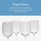 Mikasa Cheers White Wine Glasses Set of 4, White Wine Glass